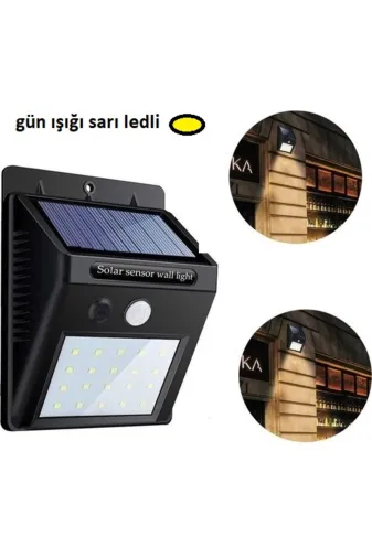 MEKs TTT-24242411799 Hareket Sensörlü Güneş Enerjili Lamba 20 Led