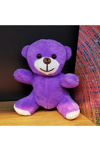 MEKs TTT-24242449352 Mor Peluş Oyuncak Ayıcık