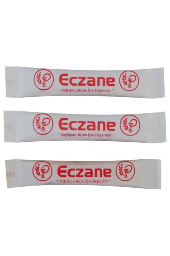 Merpak 59864512594 Stick Şeker Eczane Baskılı Stick Toz Şeker 3 Gr X 2000Li