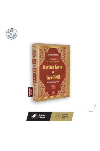 Merve Yayınları 001350 Cep Boy Kuranı Kerim Meali (8 X 11 Cm Ebadında-Elmalılı Hamdi Yazır)