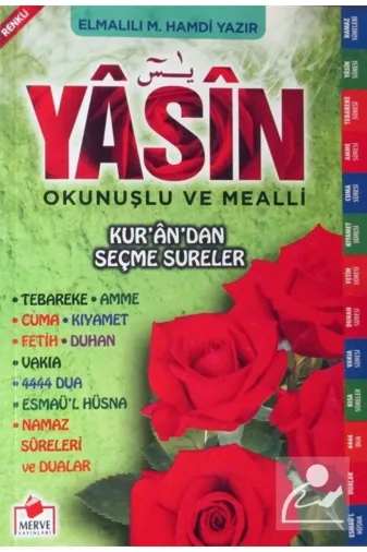 Merve Yayınları 94411 Yasin-I Şerif Türkçe Okunuşlu Ve Mealli Kur'an'dan Seçme Sureler (Yasin030