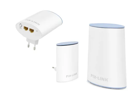 Mesh Wifi Sistemi Ac1200 Dual Band 3’Lü Set - Beyaz LV-WMS01