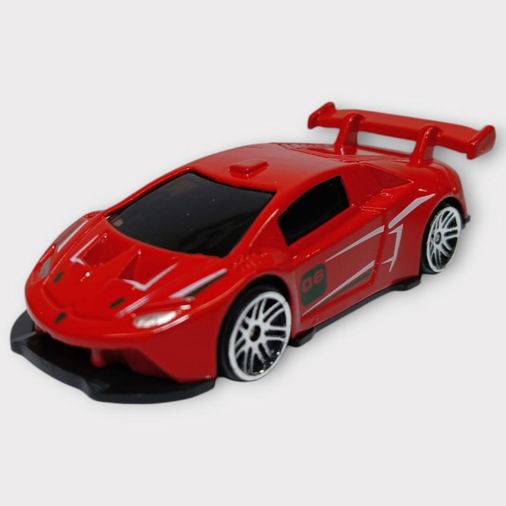 Metal Mini Arabalar 8 cm - Kırmızı - 3