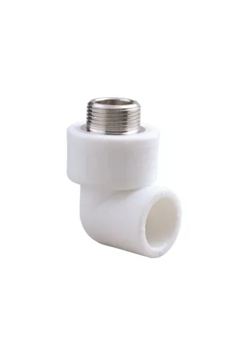 Mey İthalat GROUP-2737271 ® Pvc Boru Pprc Dış Dişli Dirsek 25X3/4'' 10 Adet