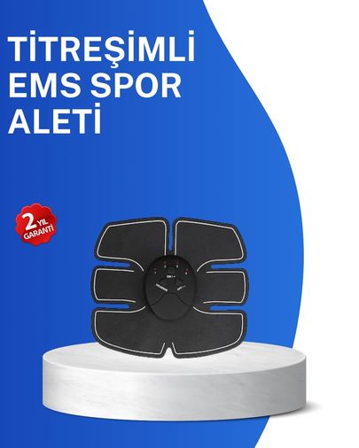 MEYTDXUCZSİXPAD-2-BLMY Mey İthalat Titreşimli Ems Spor Aleti Karın Kol Ve Bacak Kas Yapma Cihazı 2025 Model Diğer