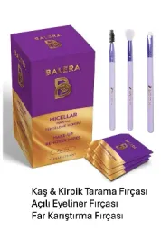 Micellar Makyaj Temizleme Mendili 30 Adet - Soft Color Fırça Seti