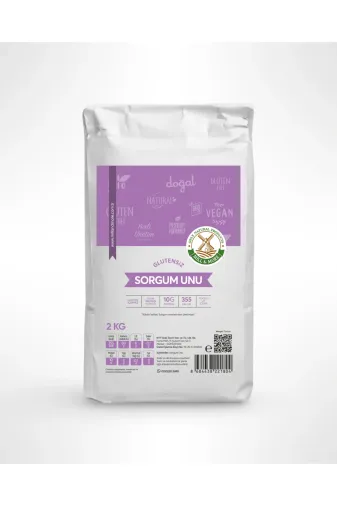 Mill & More Only Natural Products MM8684438221804 Glutensiz Sorgum Unu 2 Kg