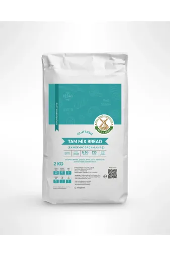 Mill & More Only Natural Products MM8684438221965 Glutensiz Tam Mix Bread Ekmek Poğaça Lavaş Unu Karışımı 2 Kg