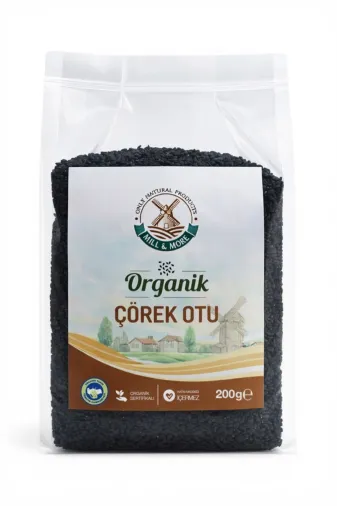 Mill & More Only Natural Products MM8684438222153 Organik Çörek Otu 200 G