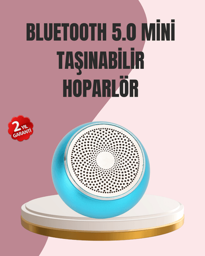 Mini Bluetooth Speaker | Uzun Pil Ömrü, Şık ve Hafif Tasarım