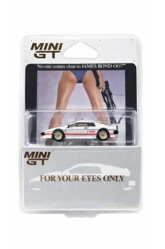 mini gt Tgroup Lotus Esprit Turbo Rhd James Bond 007 “For Your Eyes Only” 1:64 Diecast Model