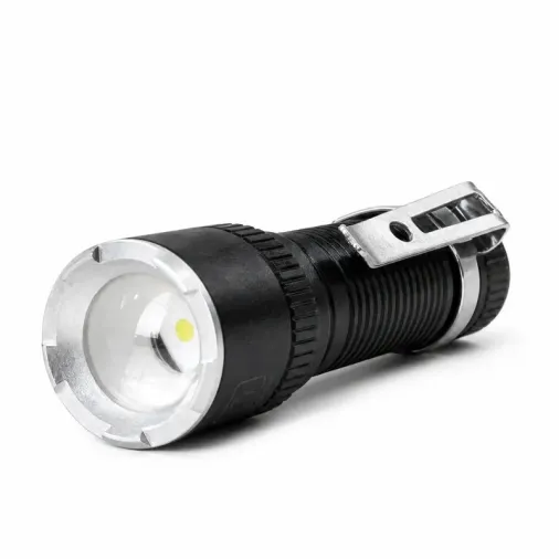 Mini Pilli El Feneri 8 Cm Uzunluk İle Kamp Ve Ev Kullanımı