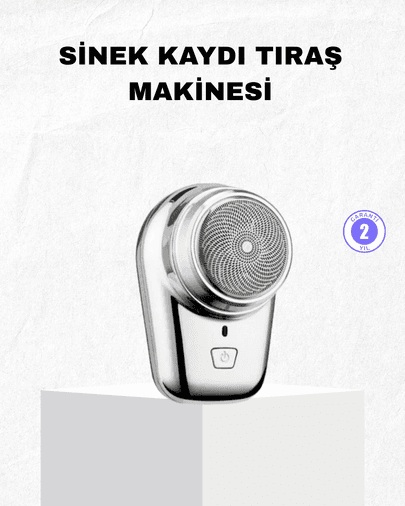 Mini Tıraş Makinesi – Taşınabilir, Şarjlı, Hassas Kesim, Modern Ve Dayanıklı Tasarım