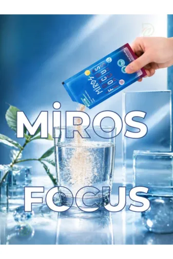 MİROS BİYOTEKNOLOJİ DPN-FCS Miros Focus ?| Günlük Zihinsel Performansınızı Destekleyen Akıllı Takviye – 30 Saşe