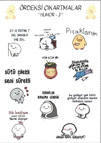 Mizahi - 3 Çıkartma
