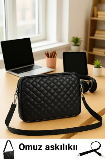 Moda West kap884329 Macbook Air Pro 13.3" Ve 14" Inç Laptop Notebook Tabletlere Uyumlu Evrak Dosya Bilgisayar Çantası