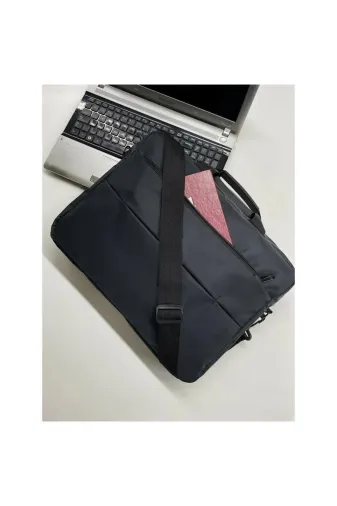 Moda West MWL008 Serisi 15.6" Inç Siyah Evrak Bilgisayar Notebook Laptop Çantası