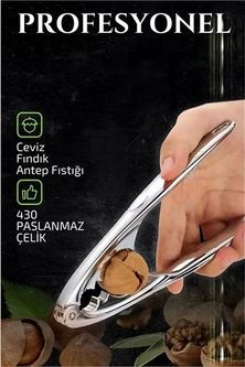 Modacar Fındık Ceviz Kırıcı 304 Paslanmaz Çelik Mink Design