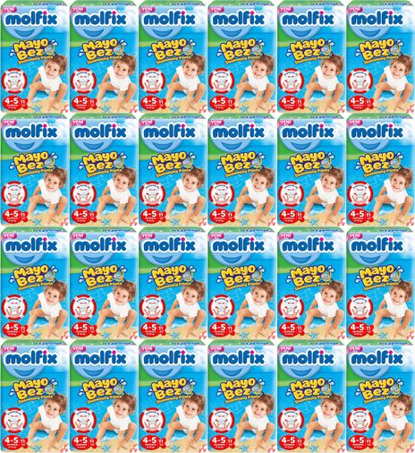 Molfix Swimming Pants Külot Mayo Bez Beden 4-5 (9-15 KG) 264 Adet
