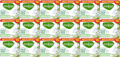 Molped Pure&Soft Hijyenik Ped Normal 828 (18PK*46) Adet Mega Pk