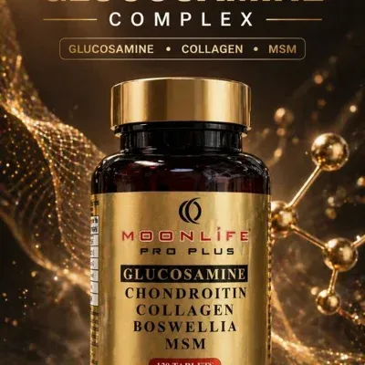 Moonlife - Glukozamin, Kondroitin, Sülfat Kapsül 120 Adet (Glukozamin & MSM & Kolajen & Akgünlük & Kondroitin)