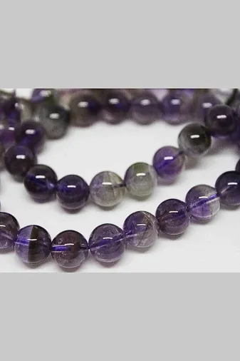 Moonstar Jewelry mYTM-8968 Ametist Taşı Dizi 8Mm