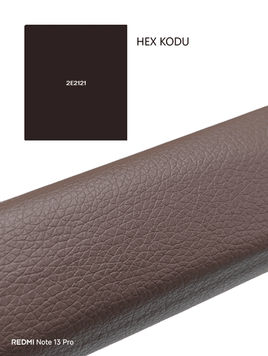 Mor Kayısı TUR-119-KHV Kendinden Yapışkanlı 50Cm X 150Cm Suni Deri (Kahverengi)