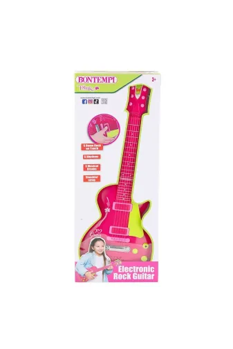 MRSPANCER 33410977435027 435027E - Çocuklar İçin Oyun Ve Aktivite Sun-Bnt-Gitar Elektronik Tuşlu Telli Askili Pmb 1 Adet