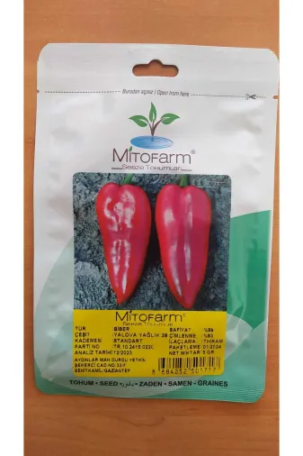 MTFRM14538147 Mitofarm  Yalova  Yağlik 28 Biber Tohumu