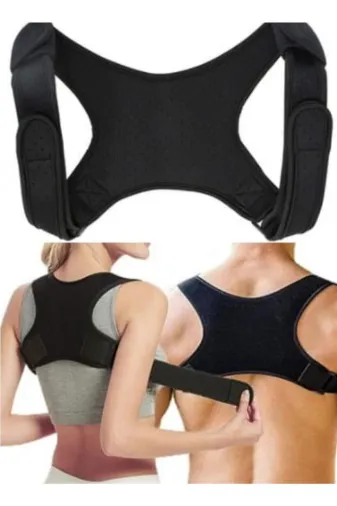 MultiFlexPro MF0012.10 Sporcu Dik Duruş Çapraz Profesyonel Sporcu Korsesi Medikal Ortopedik Sırt Kamburluk Önleyici Korse