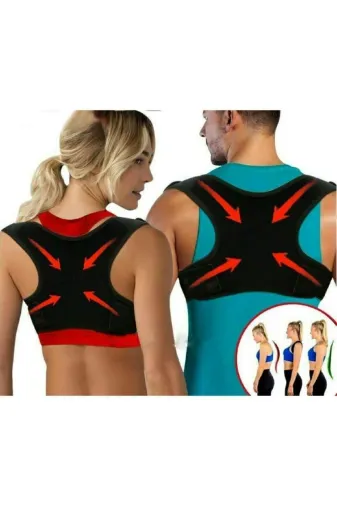MultiFlexPro MF10 Sporcu Dik Duruş Korsesi Çapraz Profesyonel Medikal Ortopedik Sırt Kamburluk Önleyici Sporcu Korsesi