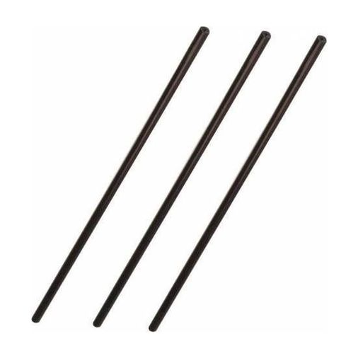 Mum Sıcak Siyah 6,2 mm 30 Cm 3 Adet