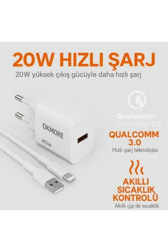 MY VİNTAGE IPHONEŞARZALETİ Type- I Phone-C 20W Yeni Nesil Hızlı Şarj Aleti