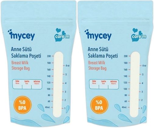 Mycey Anne Sütü / Süt Saklama Poşeti 25 Li Pk Tekli (2 Li Set)