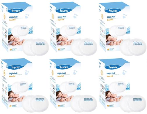 Mycey Göğüs Pedi (40 Lı) 240 Adet (6PK*40)