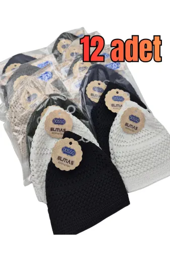 MyReal hcztk019 Tam Pamuk Soft Namaz Takkesi - Elmas Takke