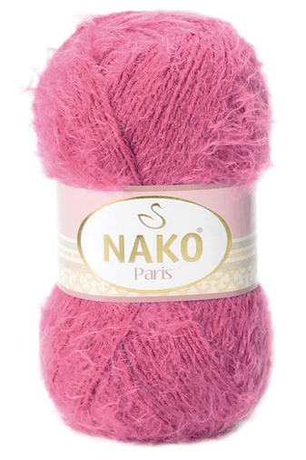 Nako RT-3TDZWSQB0C 1 Adet Paris El Örgü Ipi Yünü Koyu Pembe 6578