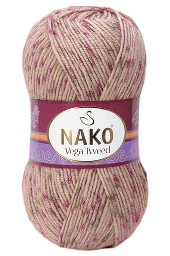 Nako RT-L2JMGW99XZ 1 Adet Vega Tweed Premium Akrilik El Örgü İpi Yünü No: 31758