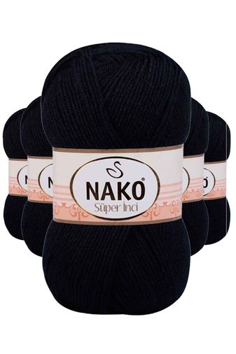 Nako RT-RYL-5ARNKSNC3088 5 Adet Süper İnci El Örgü İpi 100 Gr Lacivert 3088