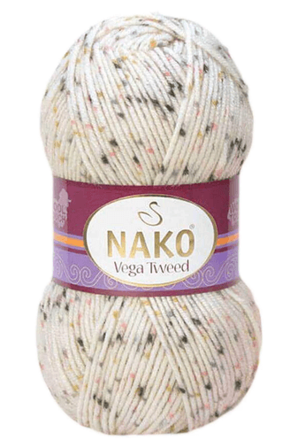 Nako RT-ZTXWRELXBR 1 Adet Vega Tweed Premium Akrilik El Örgü İpi Yünü No: 31752