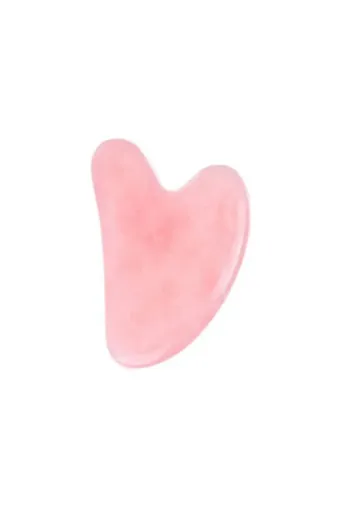 Natural Jewelleryy NJEN-90 Pembe Kuvars Gua Sha