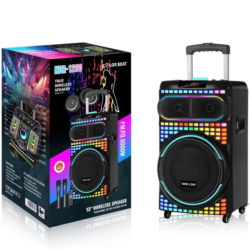 NDR1260 Ndr -1260 Taşınabilir Dj Hoparlör 40W Çıkış Gücü