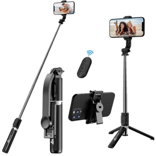 Neepho P170S Uzatılabilir Elde Taşınabilir Sabitleyici Standı Selfie Çubuğu