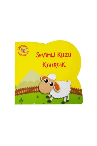 Net Çocuk 9786051243634 Bebek Kitabları 0 12 Ay Bebek Kitapları Sevimli Kuzu Kıvırcık