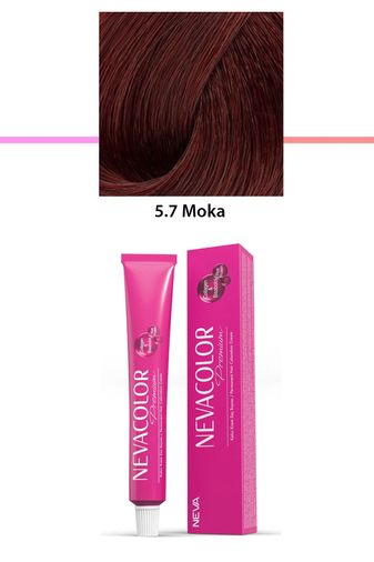 Neva Color RT-RYL-1NC1068-57 Premium 5.7 Moka - Kalıcı Krem Saç Boyası 50 G Tüp