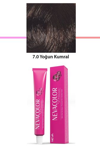 Neva Color RT-RYL-1NC1093-70 Premium 7.0 Yoğun Kumral - Kalıcı Krem Saç Boyası 50 G Tüp