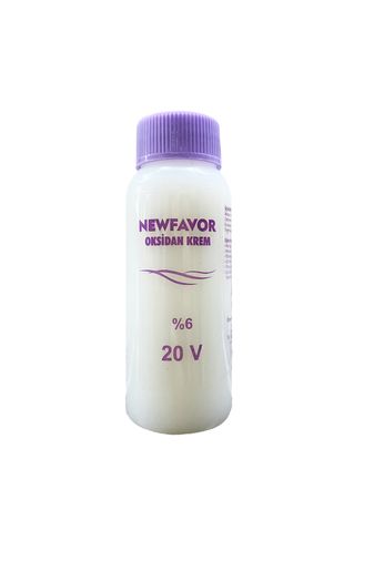 New Favor RT-RYL-1NF1001-20 Oksidan Krem Saç Boya Sıvısı 6'lık 20 Volüme 60 Ml