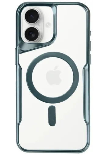 Newface Apple iPhone 16 Kılıf Boyi Magsafe Silikon Kapak - Turkuaz