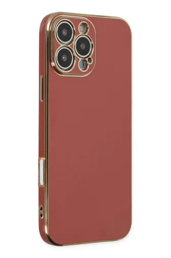 Newface Apple iPhone 16 Pro Kılıf Volet Silikon - Kırmızı