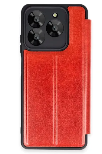 Newface General Mobile Era 30 Kılıf Flip Cover - Kırmızı
